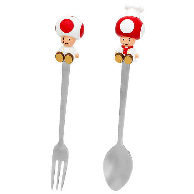 Super Nintendo World Chef Toad Cutlery Set