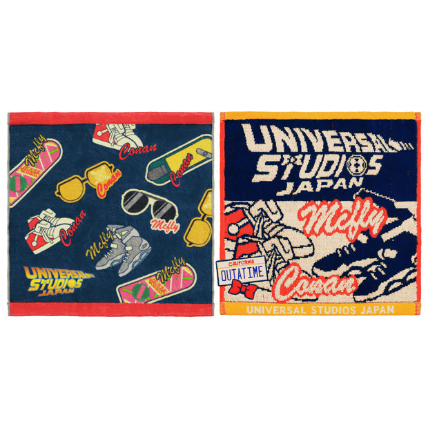 Detective Conan Back to the Future Mini Towel Set 2-Pack