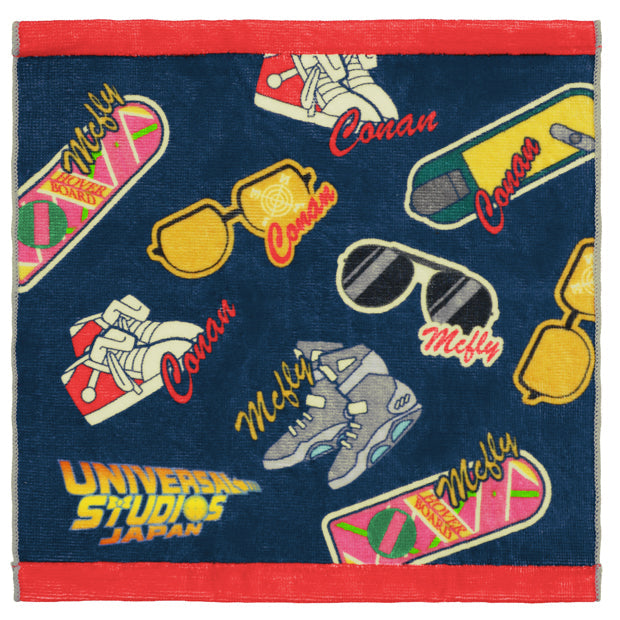 Detective Conan Back to the Future Mini Towel Set 2-Pack