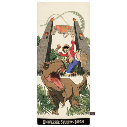 ONE PIECE Jurassic World Face Towel