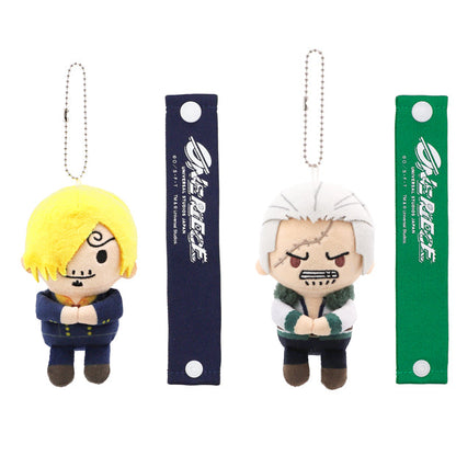One Piece Collectible Plush Keychain with Band
