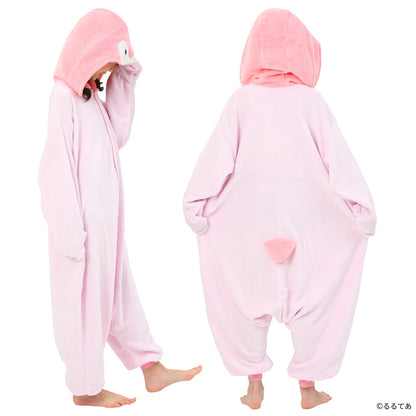 Sazac Koupen-chan Kids Kigurumi Costume Soft Coral Fleece