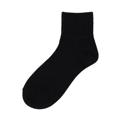Spirited Away No-Face Rib Embroidery Short Socks
