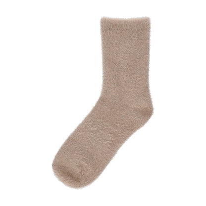 My Neighbor Totoro Shaggy Socks Brown 23-25cm
