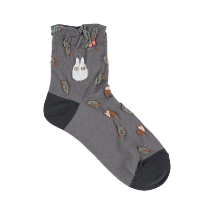 My Neighbor Totoro Float Pattern Socks Small Totoro 23-25cm - Studio Ghibli