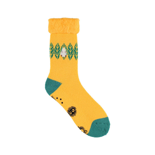 My Neighbor Totoro Room Socks, Fleece Lining, 23-25cm - Studio Ghibli