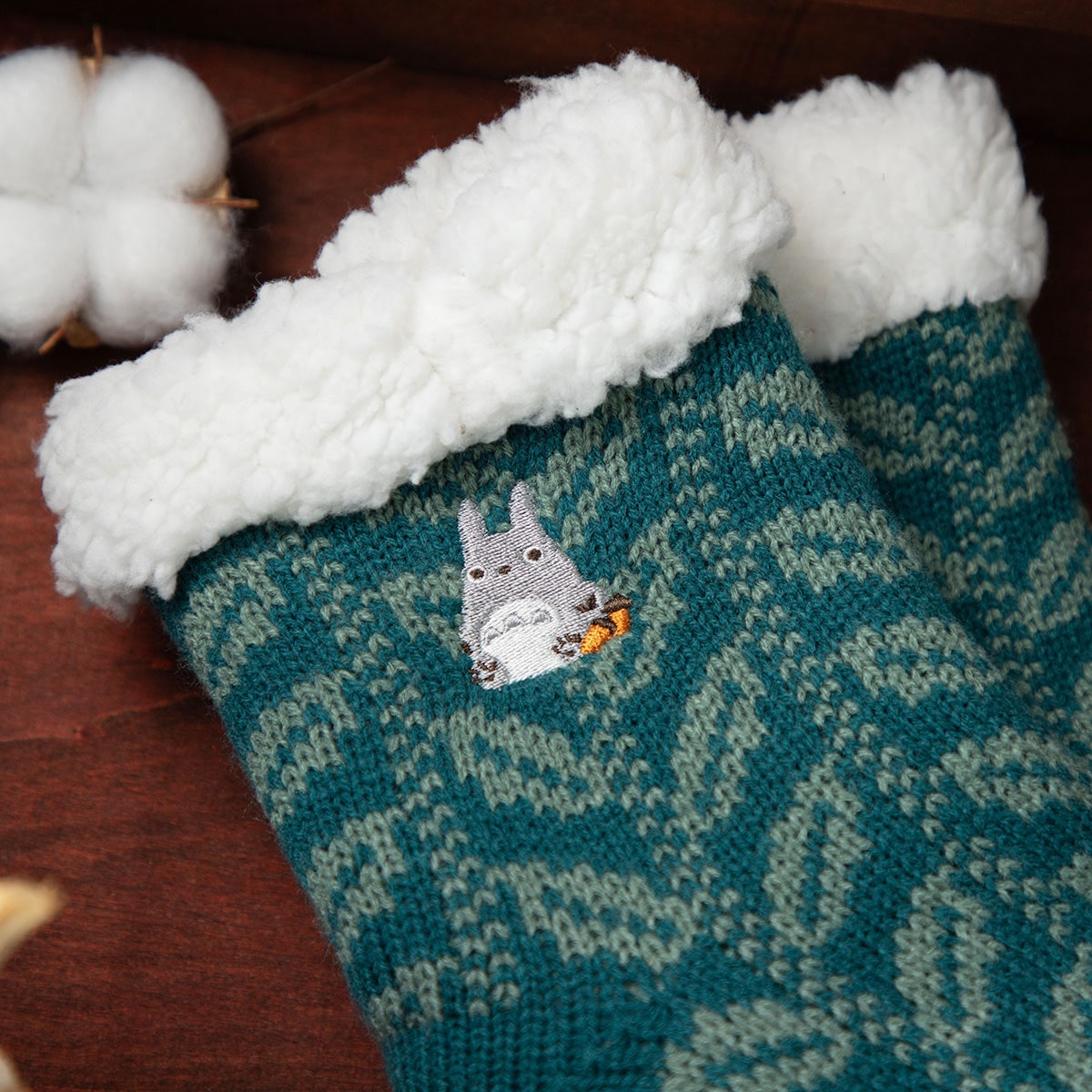 My Neighbor Totoro Room Socks Lined 23-25cm