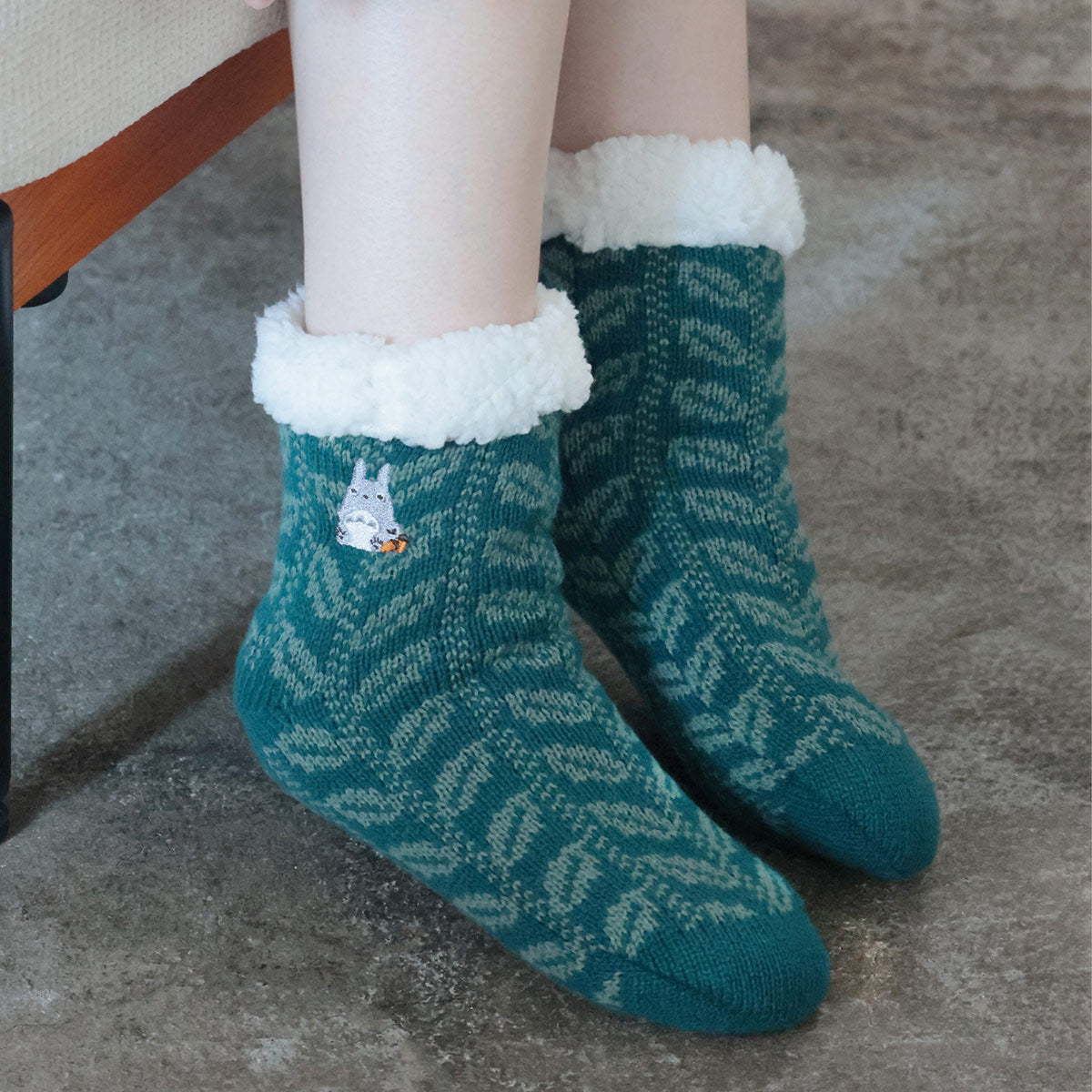 My Neighbor Totoro Room Socks Lined 23-25cm