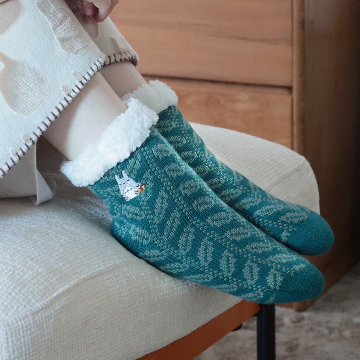 My Neighbor Totoro Room Socks Lined 23-25cm