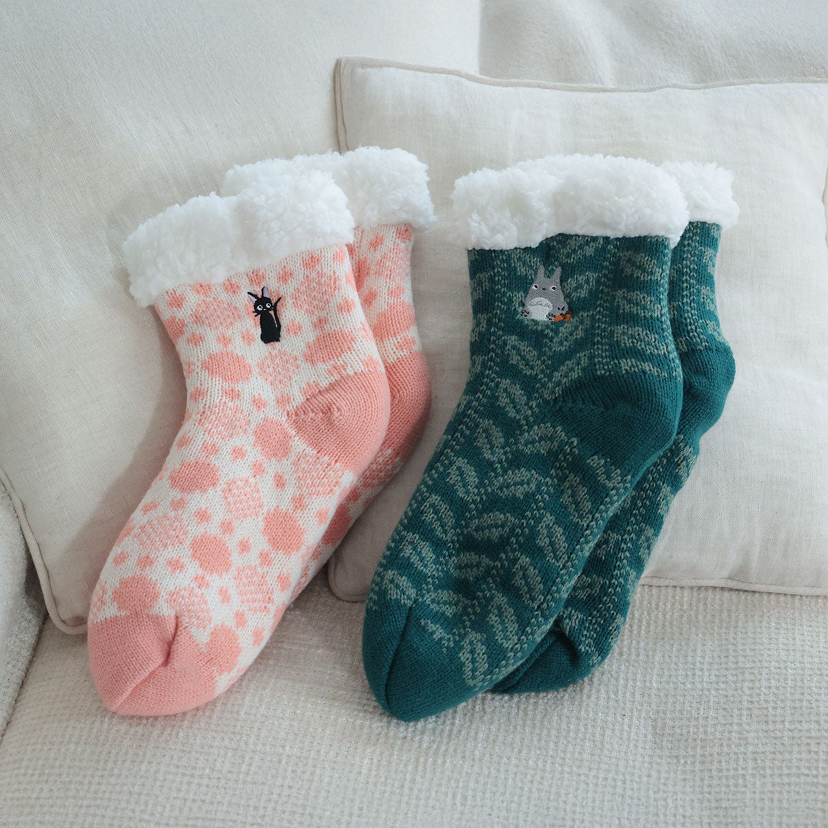My Neighbor Totoro Room Socks Lined 23-25cm