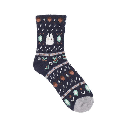 My Neighbor Totoro Room Socks Nordic Pattern 23-25cm -Studio Ghibli