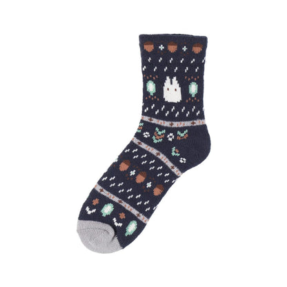 My Neighbor Totoro Room Socks Nordic Pattern 23-25cm -Studio Ghibli