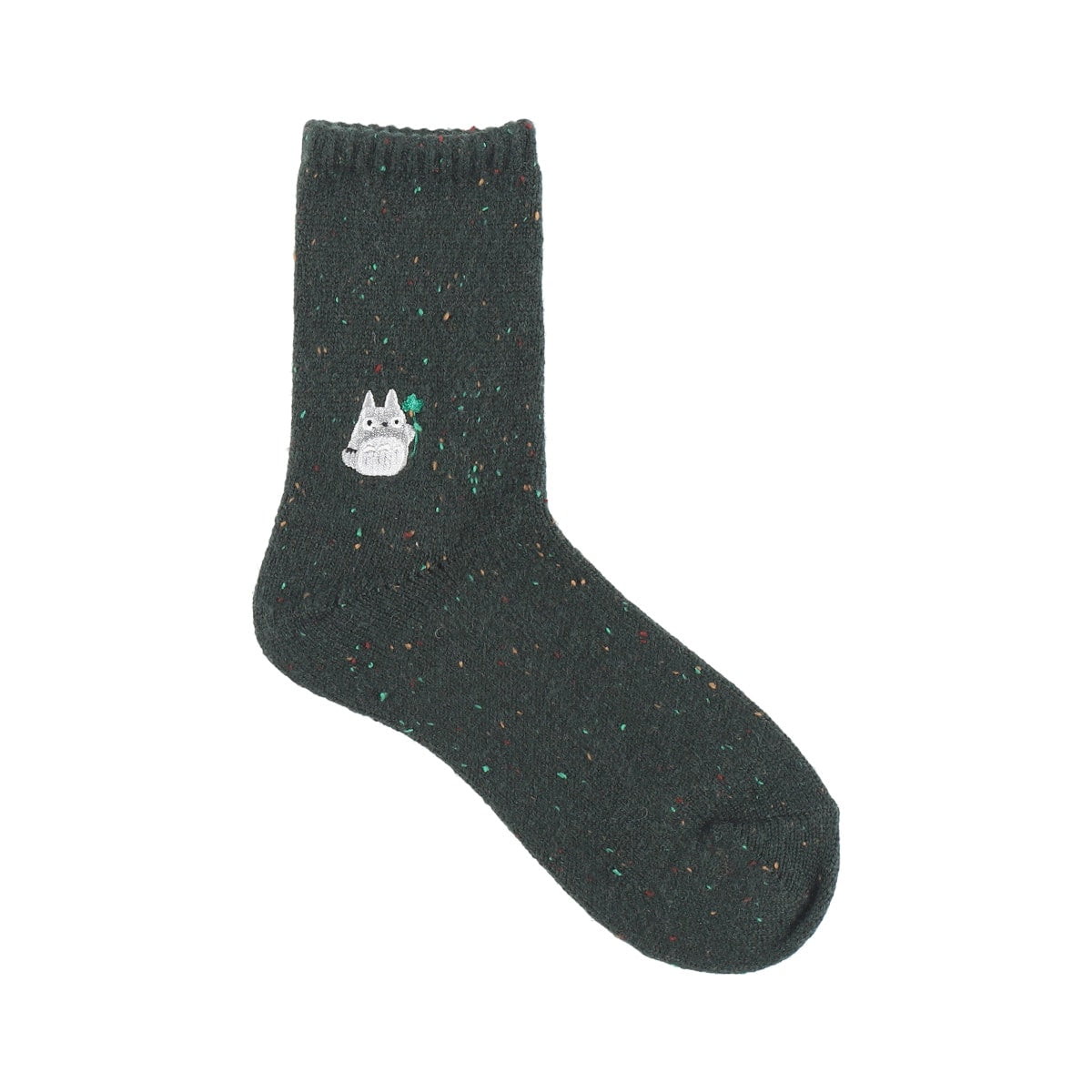 My Neighbor Totoro Color Nep Crew Socks Green 23-25cm
