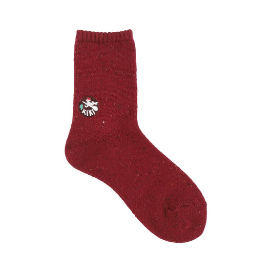Kiki's Delivery Service Color Nep Crew Socks Red 23-25cm
