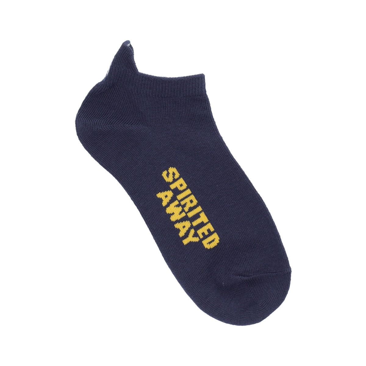 Spirited Away Heel Embroidered Sneaker Socks No-Face 23-25cm Purple