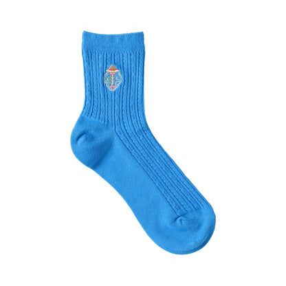 Howl's Moving Castle Icon Embroidery Socks 23-25cm