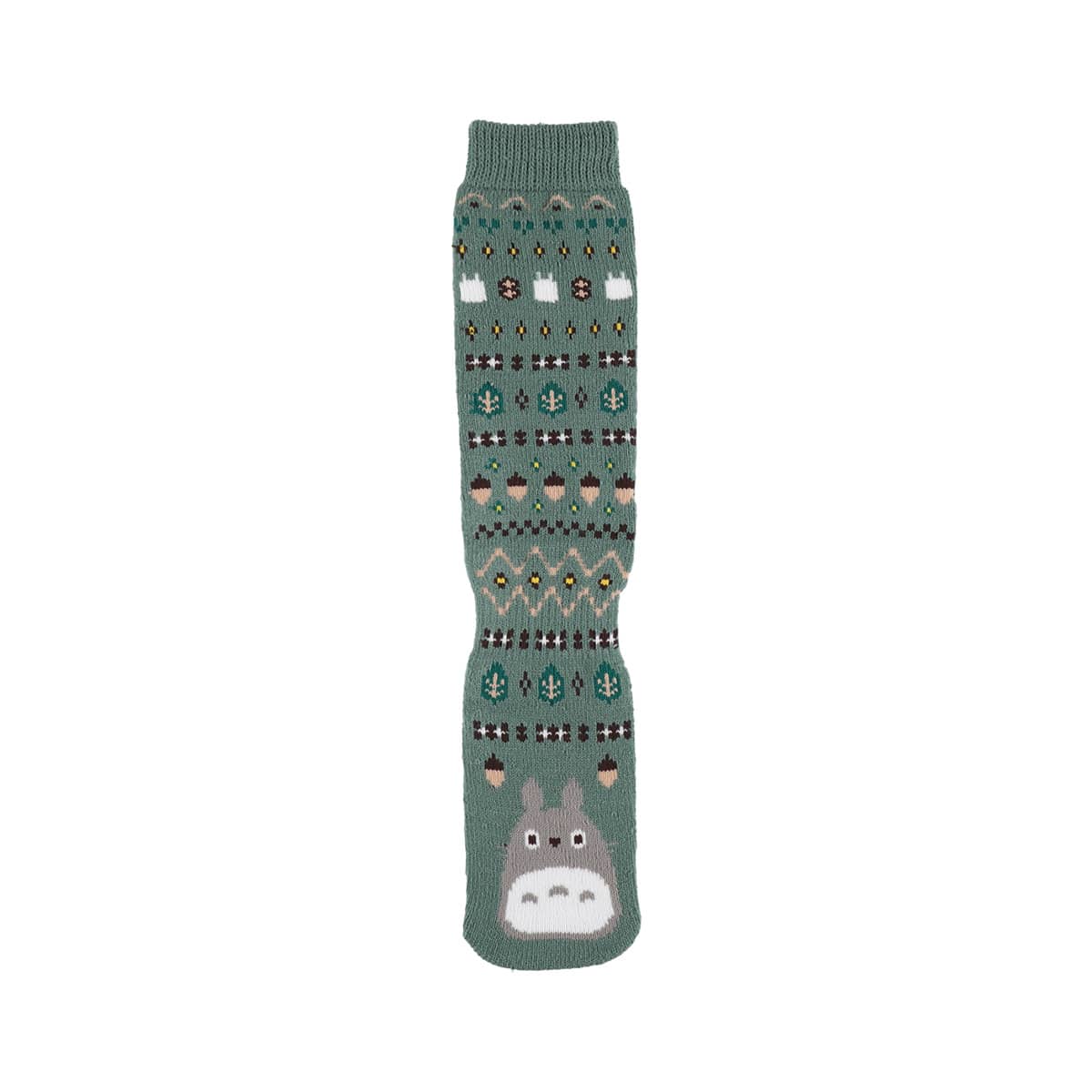 My Neighbor Totoro Blanket Socks Green 22-26cm