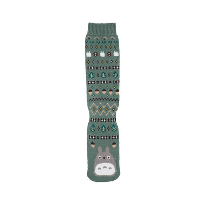 My Neighbor Totoro Blanket Socks Green 22-26cm