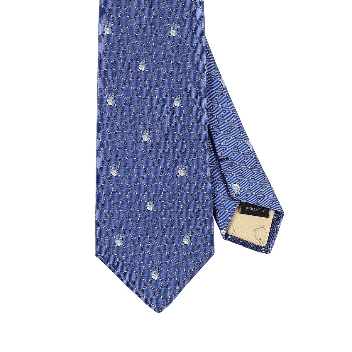 Studio Ghibli My Neighbor Totoro Tie 26SS Circle Dot Blue
