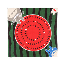 قم بتحميل الصورة في عارض الصور، Totoro Watermelon Design Furoshiki- Studio Ghibli