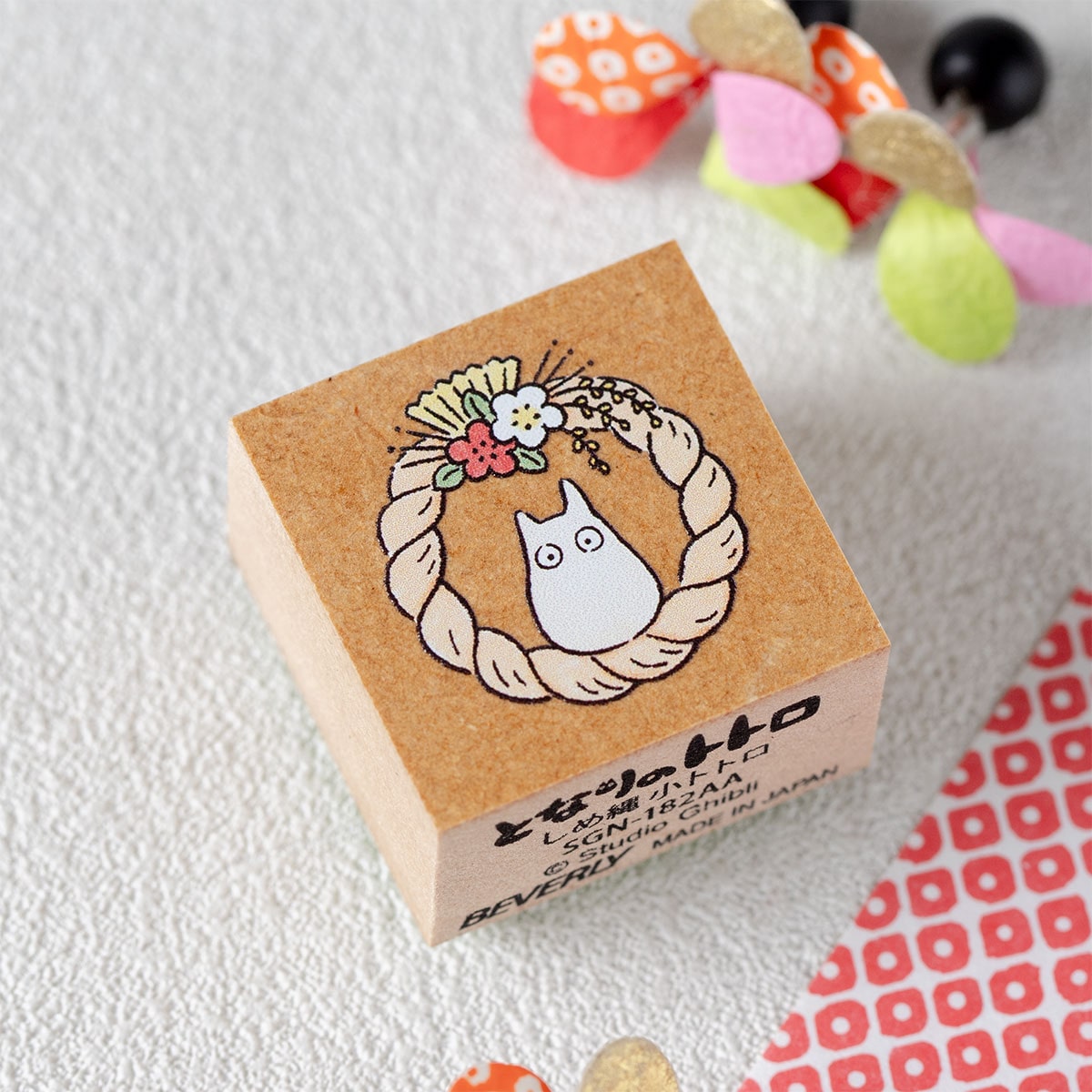 My Neighbor Totoro Stamp Shimenawa Small Totoro -  Studio Ghibli