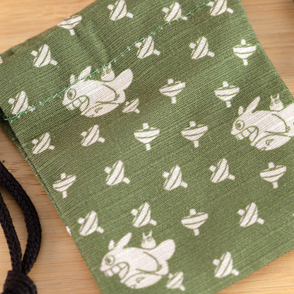 My Neighbor Totoro Drawstring Bag & Stamp - Ghibli Studio