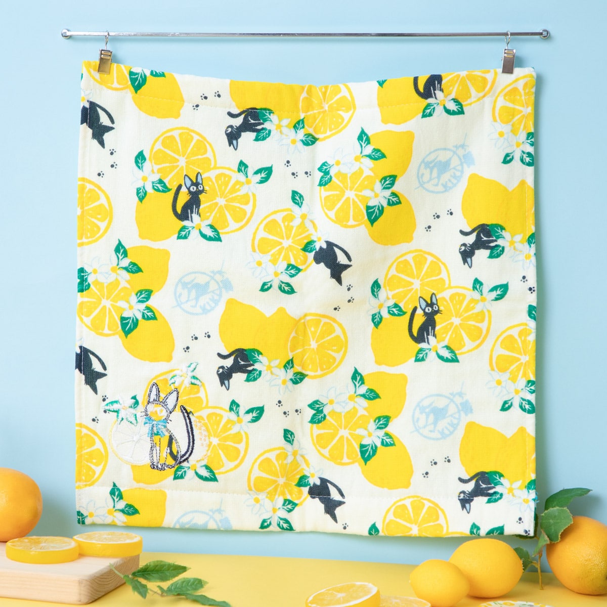 Kiki's Delivery Service Lemon Flower Series Cotton Wash Towel