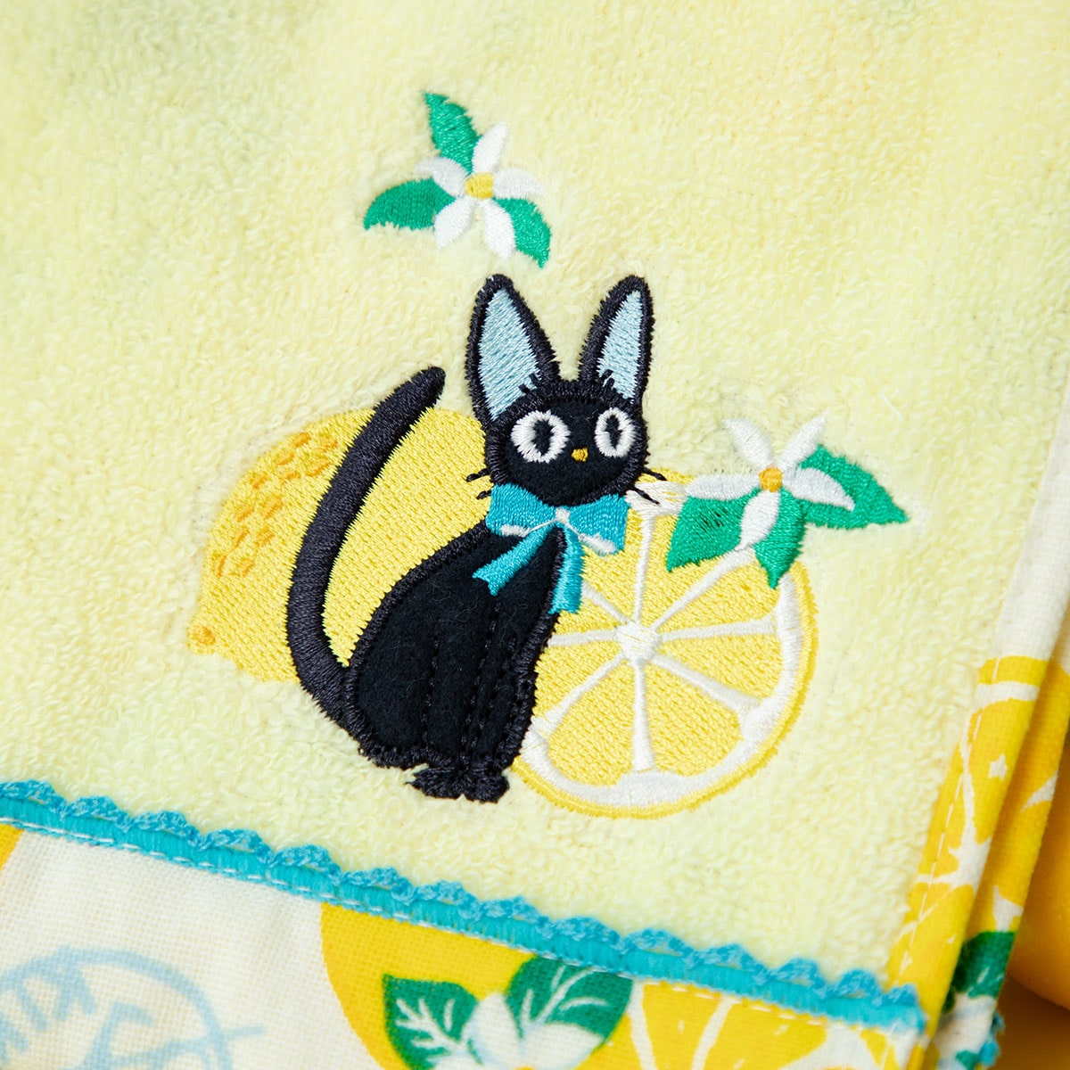 Kiki's Delivery Service Lemon Flower Series Cotton Wash Towel