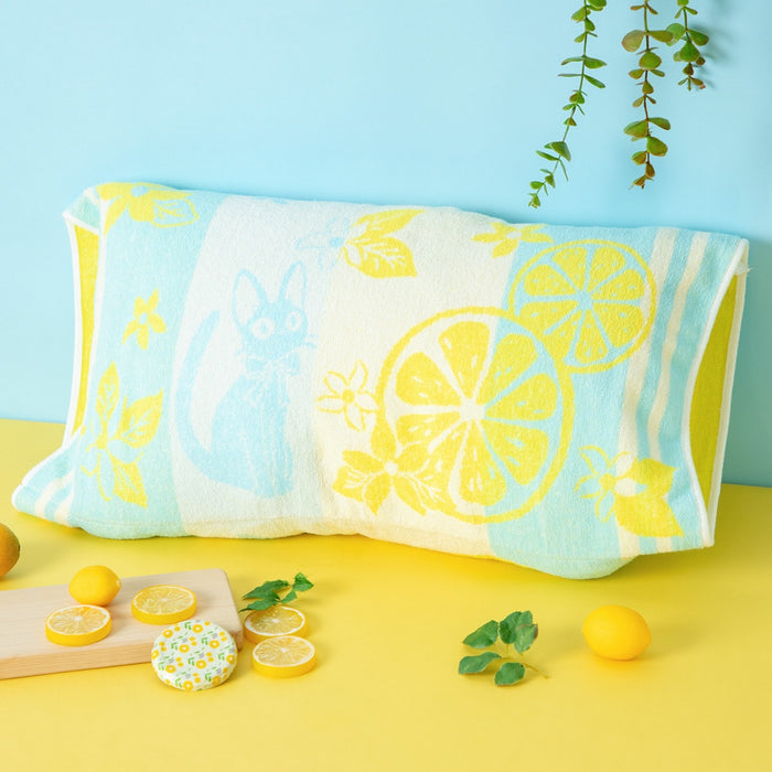 Studio Ghibli Kiki's Delivery Service Lemon Flower Towel Pillow Cover