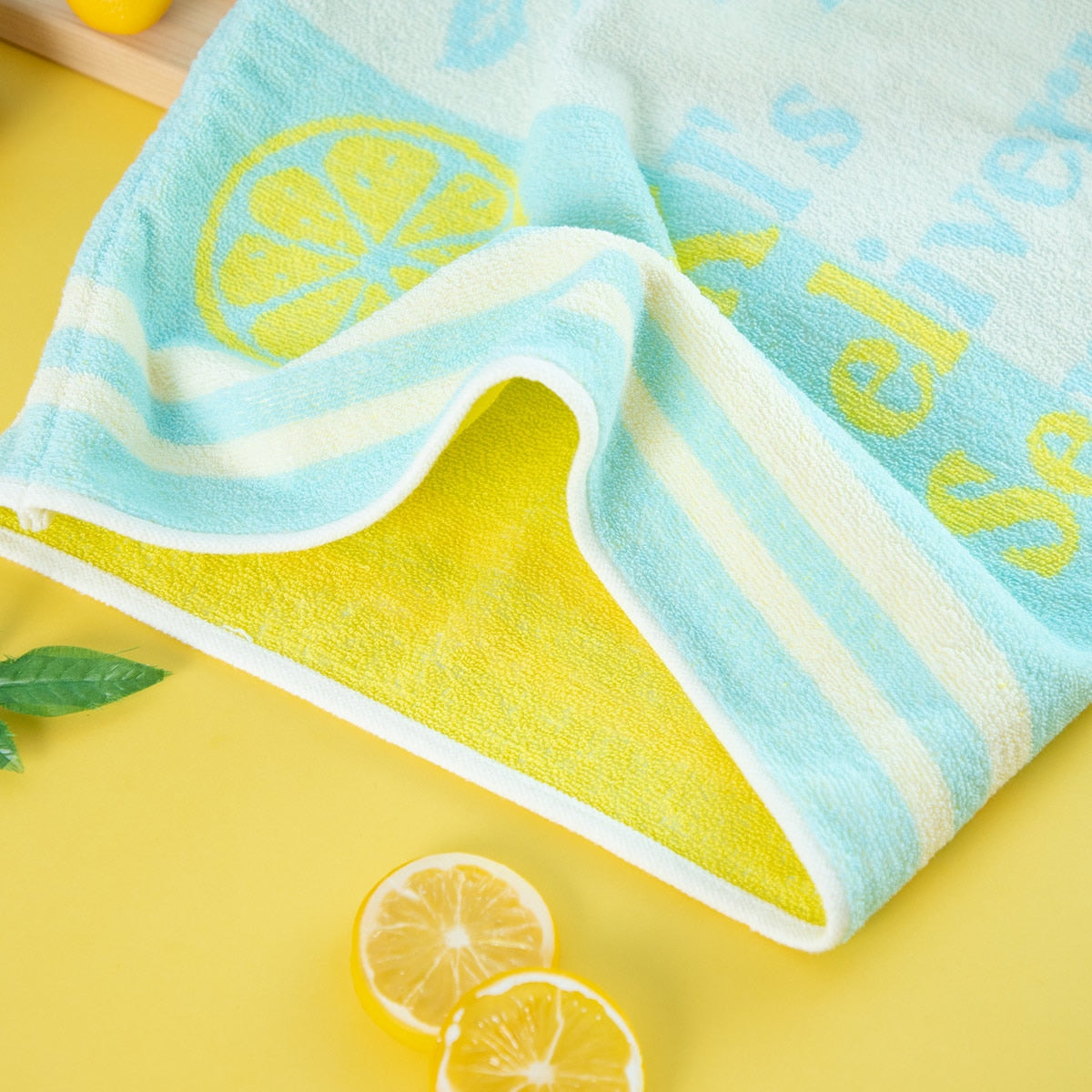 Studio Ghibli Kiki's Delivery Service Lemon Flower Towel Pillow Cover