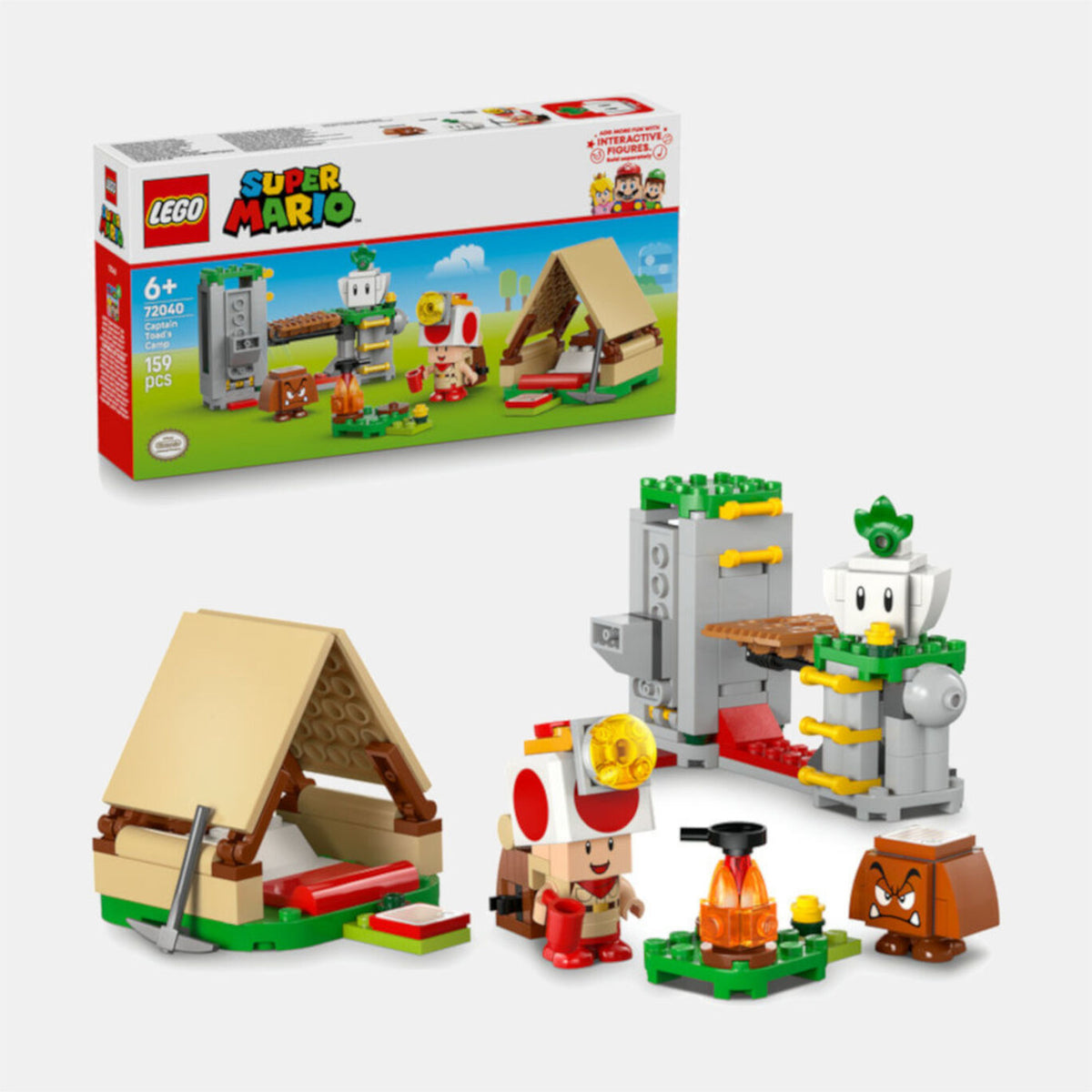 Super Mario Captain Toad Camp Toy Building Set