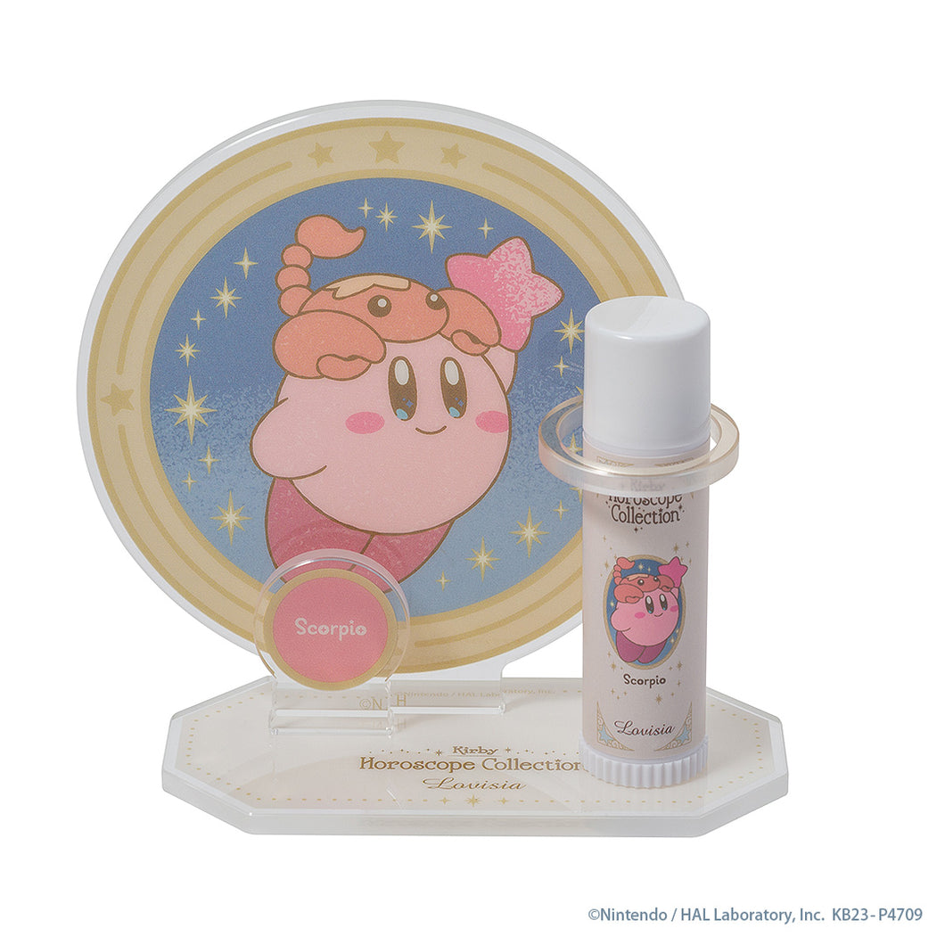 Kirby Lip Cream & Lip Stand Set (Citrus Mint Flavor) - Horoscope Series - Scorpio