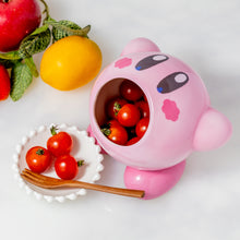 قم بتحميل الصورة في عارض الصور، Kirby Ceramic bowl &amp; Figure - Exclusive from the Official Kirby Cafe