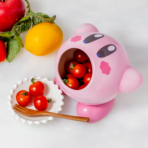 Kirby Ceramic bowl & Figure - Exclusive from the Official Kirby Cafe