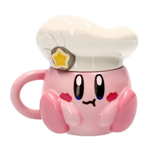 Kirby Ceramic Mug & Figure - Exclusive from the Official Kirby Cafe