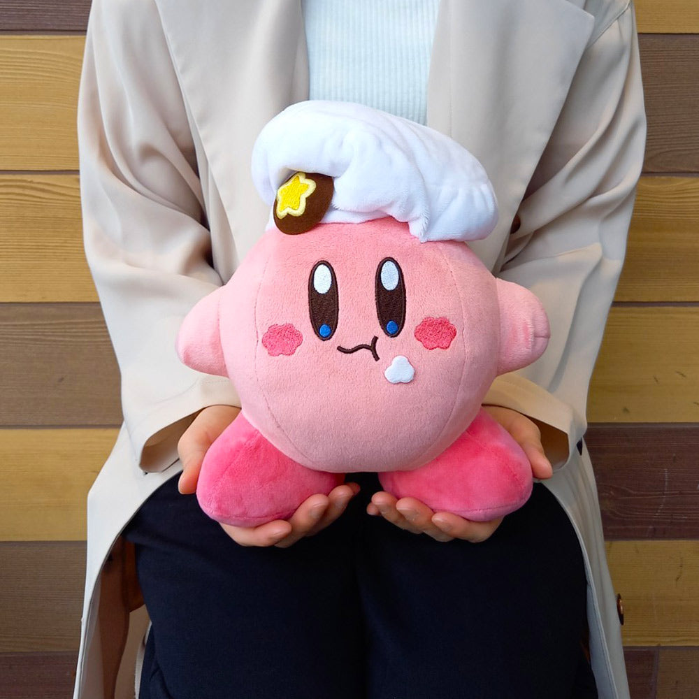 Kirby the Chef M Size Plushie - Exclusive from the Official Kirby Cafe
