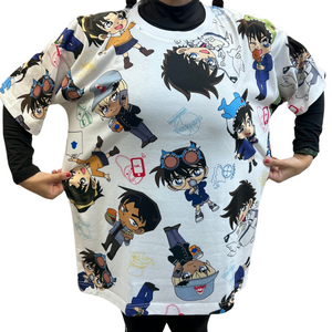 Detective Conan Characters T-shirt (Free Size) - Universal Studio Japan Limited