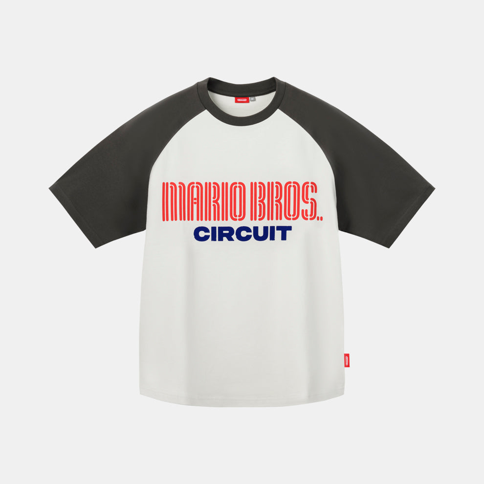Nintendo Super Mario Mario Kart World Raglan T-Shirt