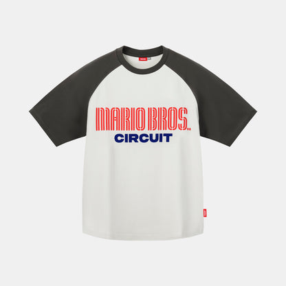 Nintendo Super Mario Mario Kart World Raglan T-Shirt