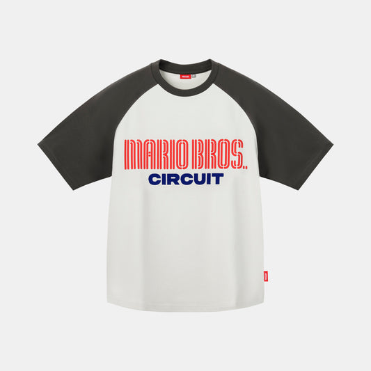 Nintendo Super Mario Mario Kart World Raglan T-Shirt