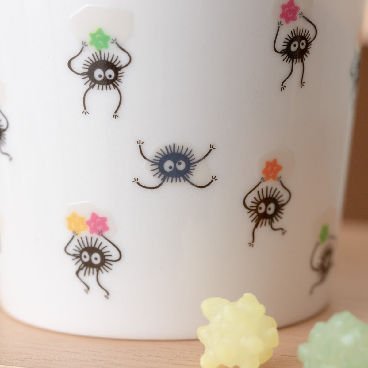 Donguri Republic Spirited Away No-Face and Soot Sprites Magic Mug 4990593302253