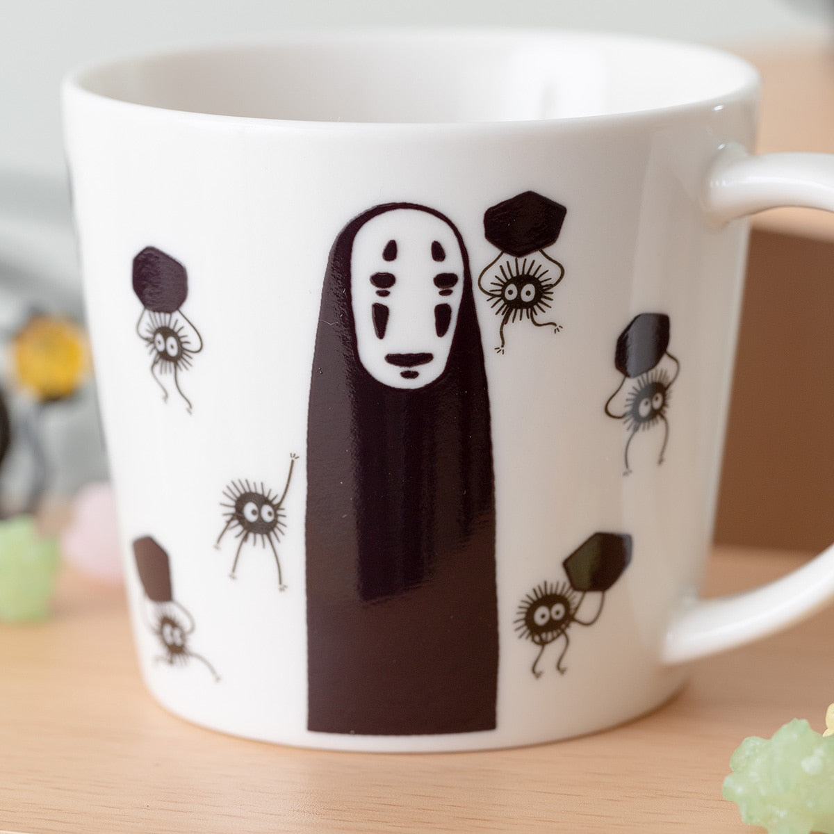 Donguri Republic Spirited Away No-Face and Soot Sprites Magic Mug 4990593302253