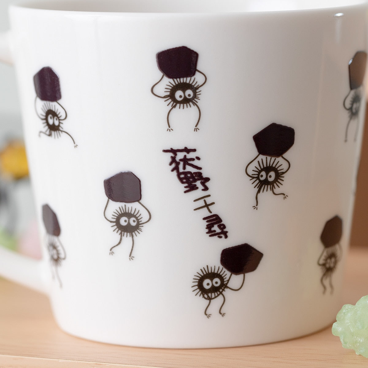 Donguri Republic Spirited Away No-Face and Soot Sprites Magic Mug 4990593302253