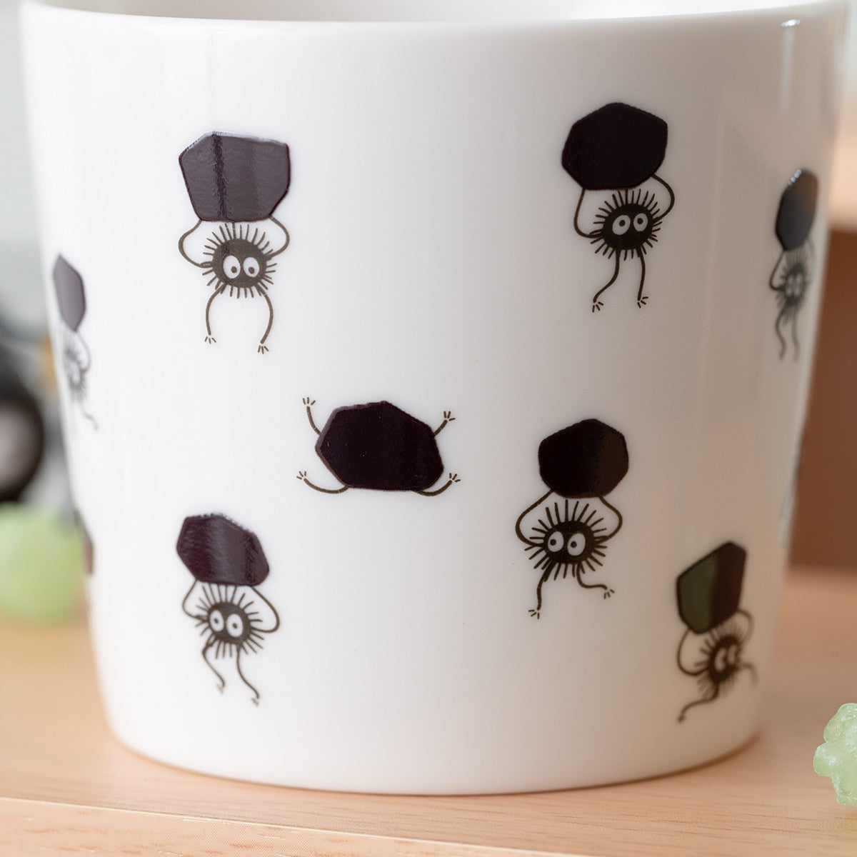 Donguri Republic Spirited Away No-Face and Soot Sprites Magic Mug 4990593302253