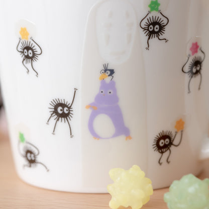 Donguri Republic Spirited Away No-Face and Soot Sprites Magic Mug 4990593302253