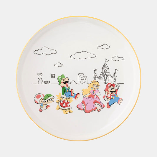 Nintendo Super Mario Family Life Large Serving Plate