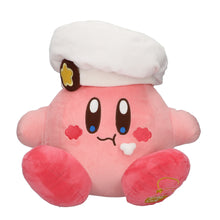 قم بتحميل الصورة في عارض الصور، Kirby the Chef L Size Plushie - Exclusive from the Official Kirby Cafe