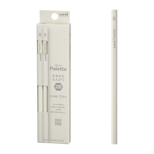 Mitsubishi Pencil Uni Palette Graphite Pencils 12-Pack Hexagonal Barrel