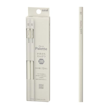 Mitsubishi Pencil Uni Palette Graphite Pencils 12-Pack Hexagonal Barrel