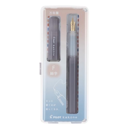 PILOT Kakuno Madoromi Color Fountain Pen Fine Nib Madorami Blue